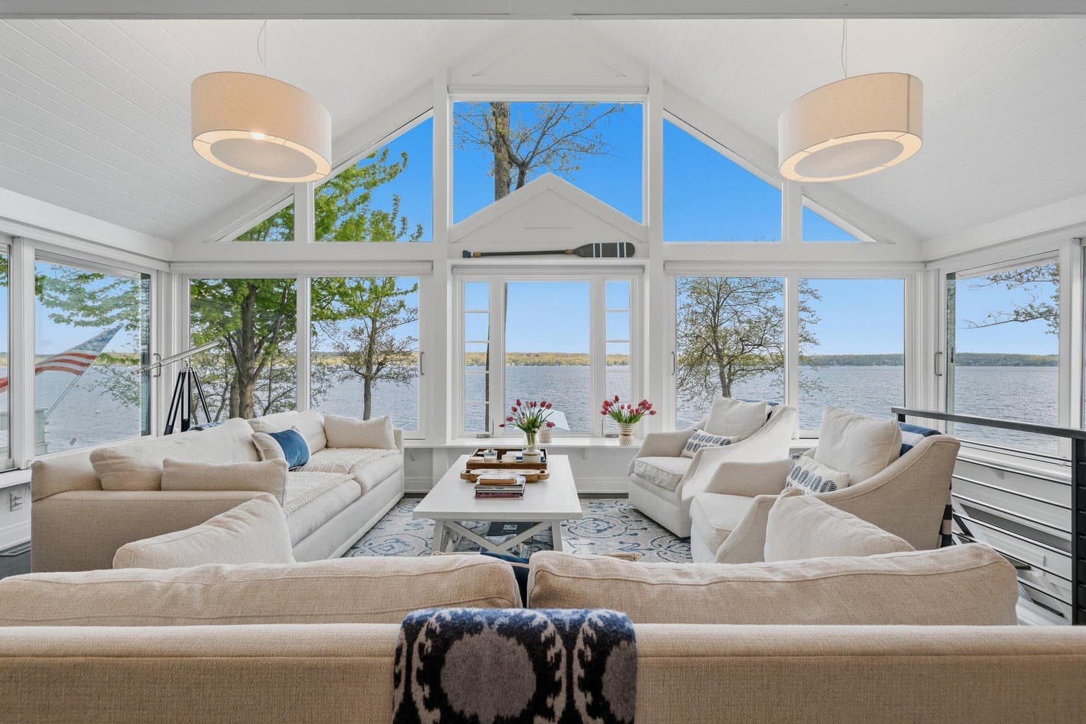 A lakefront home in Southeast Wisconsin